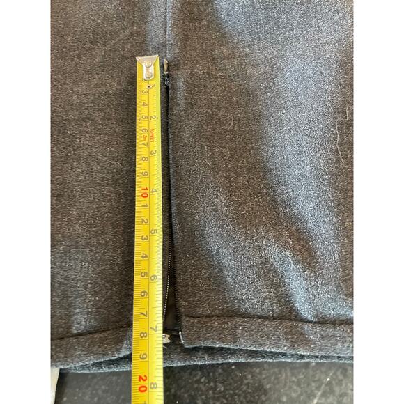 Kasper 100% wool, fully lined black midi pencil skirt 16W - Picture 7 of 8